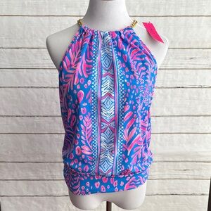 Lily Pulitzer La Zebra Engineered Top